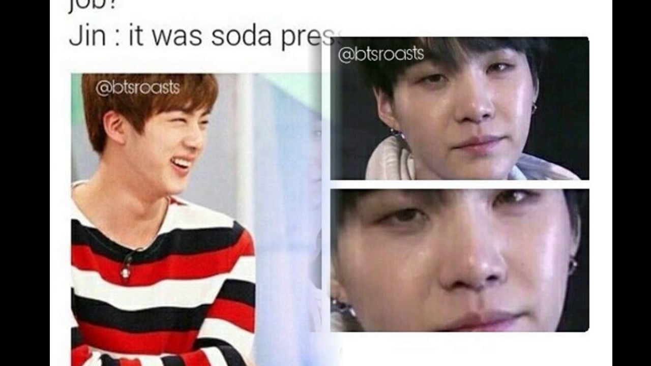 BTS Jin Dad Joke Memes YouTube