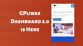 GPlinks UI 2.0 is Here || GP Community screenshot 5