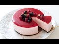 ラズベリーレアチーズケーキの作り方 No-Bake Raspberry Cheesecake｜HidaMari Cooking