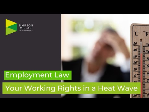 What are Your Employment Rights in a Heat Wave?