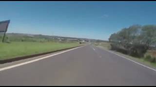 Страшная авария мотоцикла на трассе !!! На скорости - 300 км/ч! Камера на шлеме!