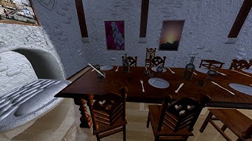 3D Animation / Room / 3ds Max 4.3 / 1080p