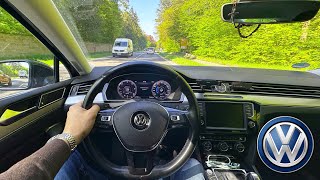 VOLKSWAGEN PASSAT B8 2.0 TDI 150HP DSG VARIANT FRIDAY POV DRIVE AFTER WORK :)