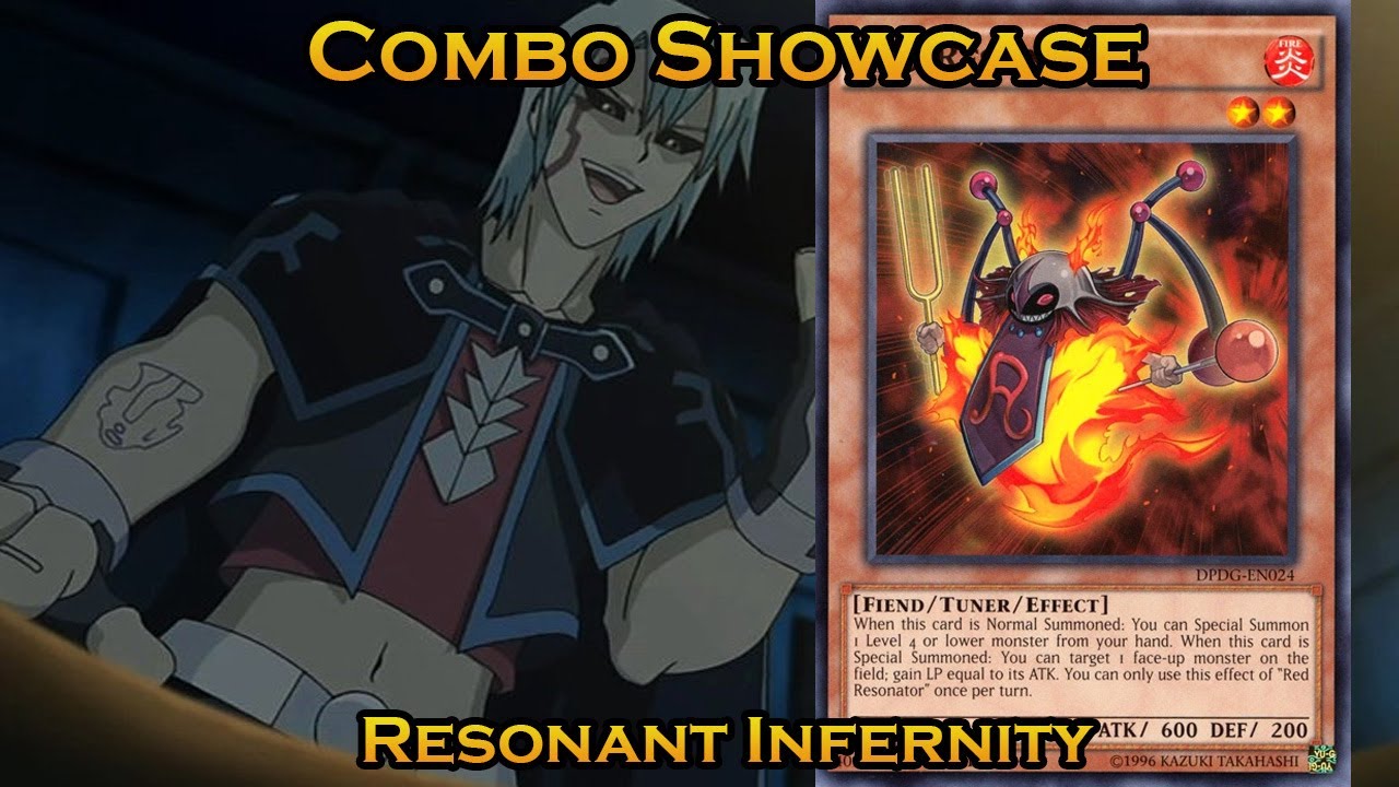 YuGiOh! Combo Showcase Resonant Infernity New 2.5 Card Starter Combo! YouTube
