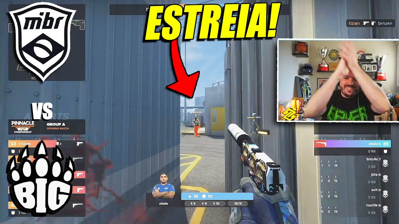 MIBR vs BIG - Pinnacle CUP 2022 | CSGO PRO HIGHLIGHTS