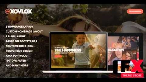 Preview Xovlox - One Page Parallax Portfolio Theme TFx