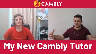 My New Cambly Tutor  | Cambly Promo Code 2022 | Promo Code: Lesson35