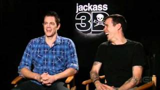 ⁣Jackass 3D Interview - Johnny Knoxville & Steve-O