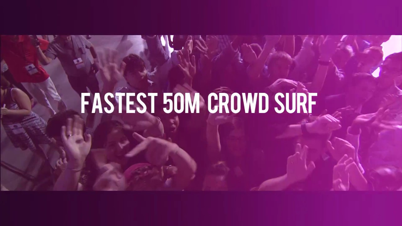 Guinness World Record Holder Shawn Royster Fastest 50 Meter Crowd