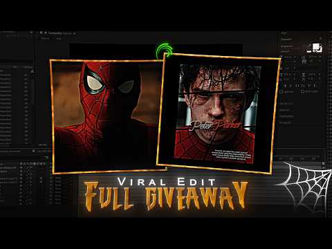 # FREE Spider-Man Edit 🔥| No Watermark + AE Project File!