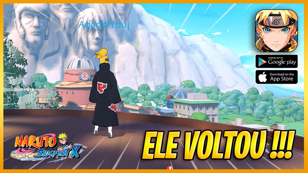 💥SAIU O NOVO MELHOR GAME DE NARUTO MOBILE 3D OFICIAL NA PLAY STORE!!🔥✨