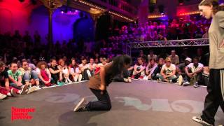 Kate Vs Paris 1st Round Battles Popping Forever  Summer Dance Forever 2015
