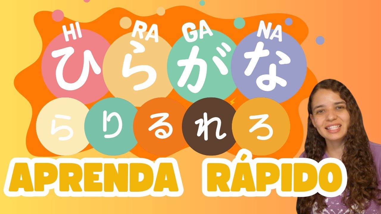 AULA 4-Aprenda HIRAGANA fácil e rápido