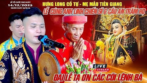 Lễ Cúng Anh Linh Chiến Sĩ & Cầu An Trăm Họ tại Mẹ Mẫu Tiền Giang