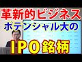 久々に出た!革新的ビジネスでポテンシャル大のIPO銘柄と、価格見直しの件についても
