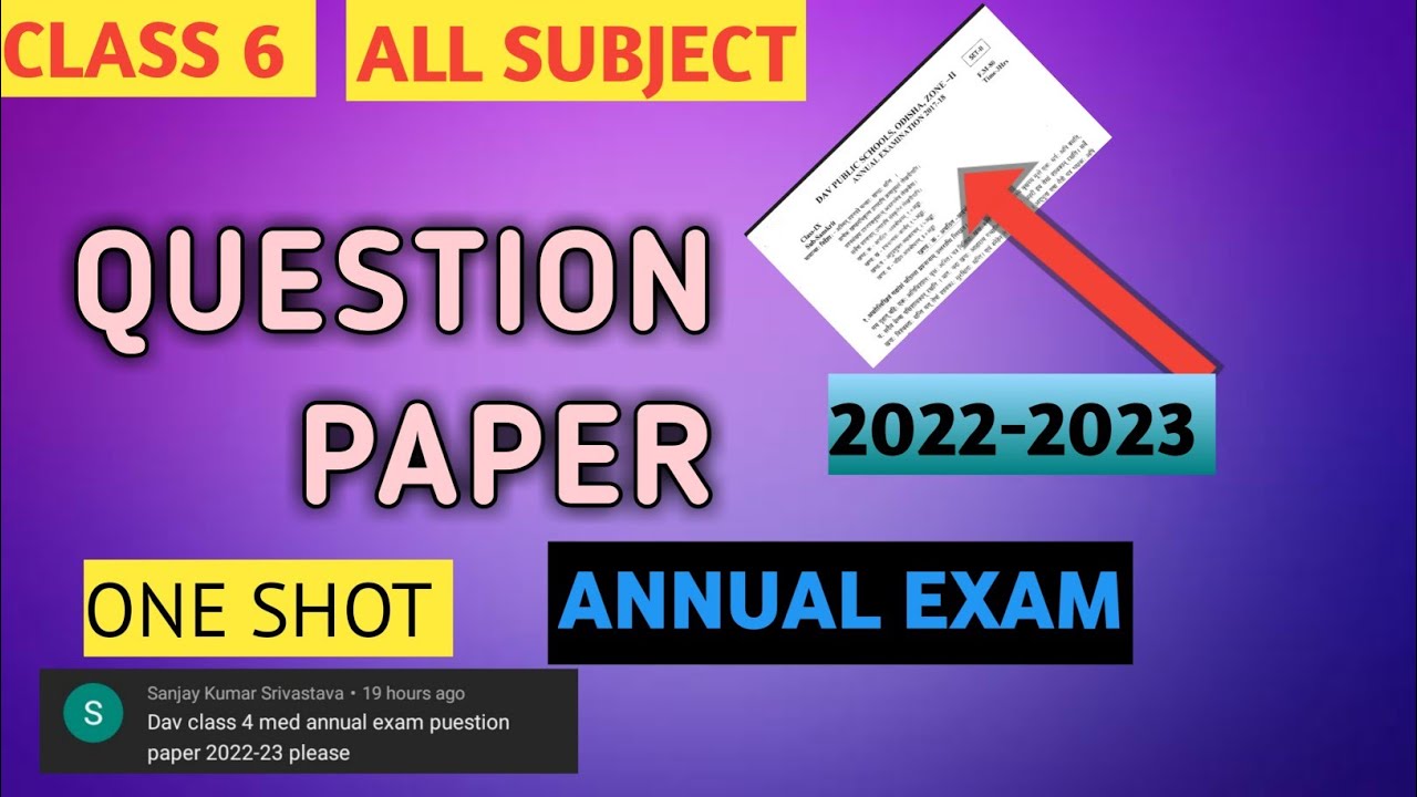 Dav Class 6 Question Paper Of All Subject Of Final annual Examination dav-class-6-question-paper-of-all-subject-of-final-annual-examination