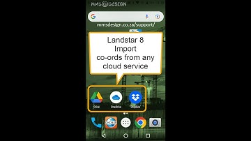 CHCNAV Landstar 8 - Import co-ordinate list from a cloud service