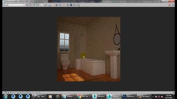 Tutorial on Modeling ,Texturing and Lighting a Bathroom in 3dsmax ( Part 8)