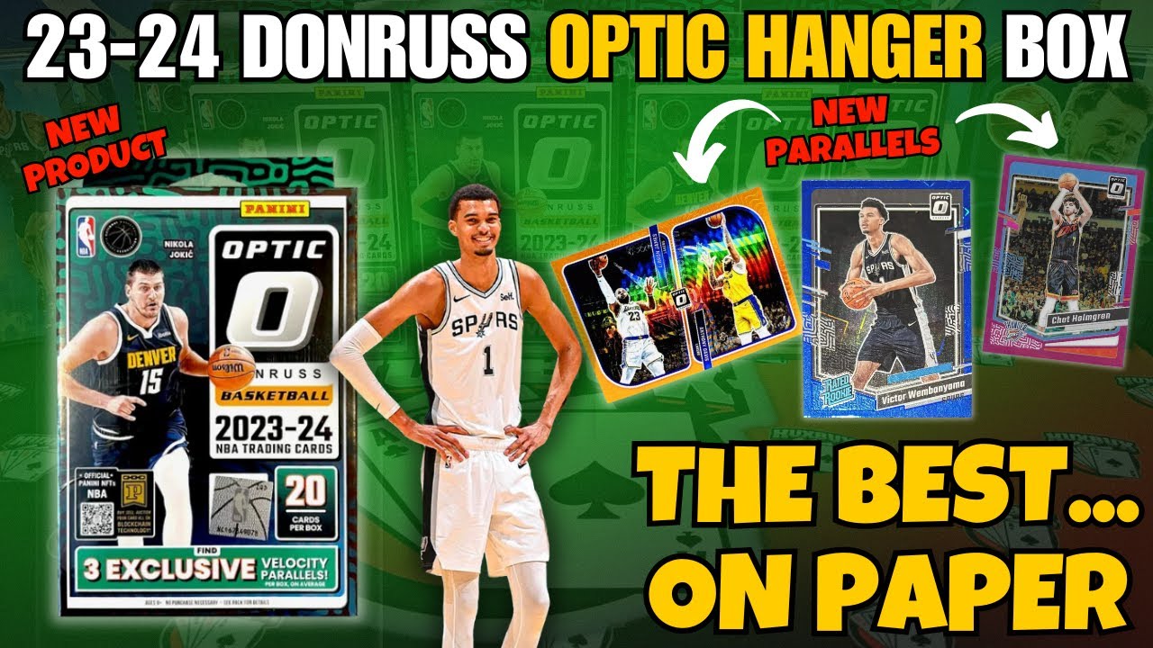 WATCH BEFORE YOU BUY!? NEW PRODUCT REVIEW:2023-24 Donruss Optic 