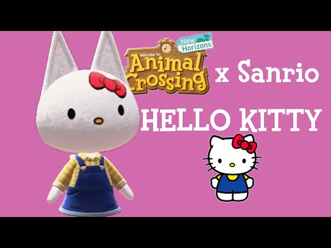 Video: Animal Crossing Begrüßt Hallo Kitty