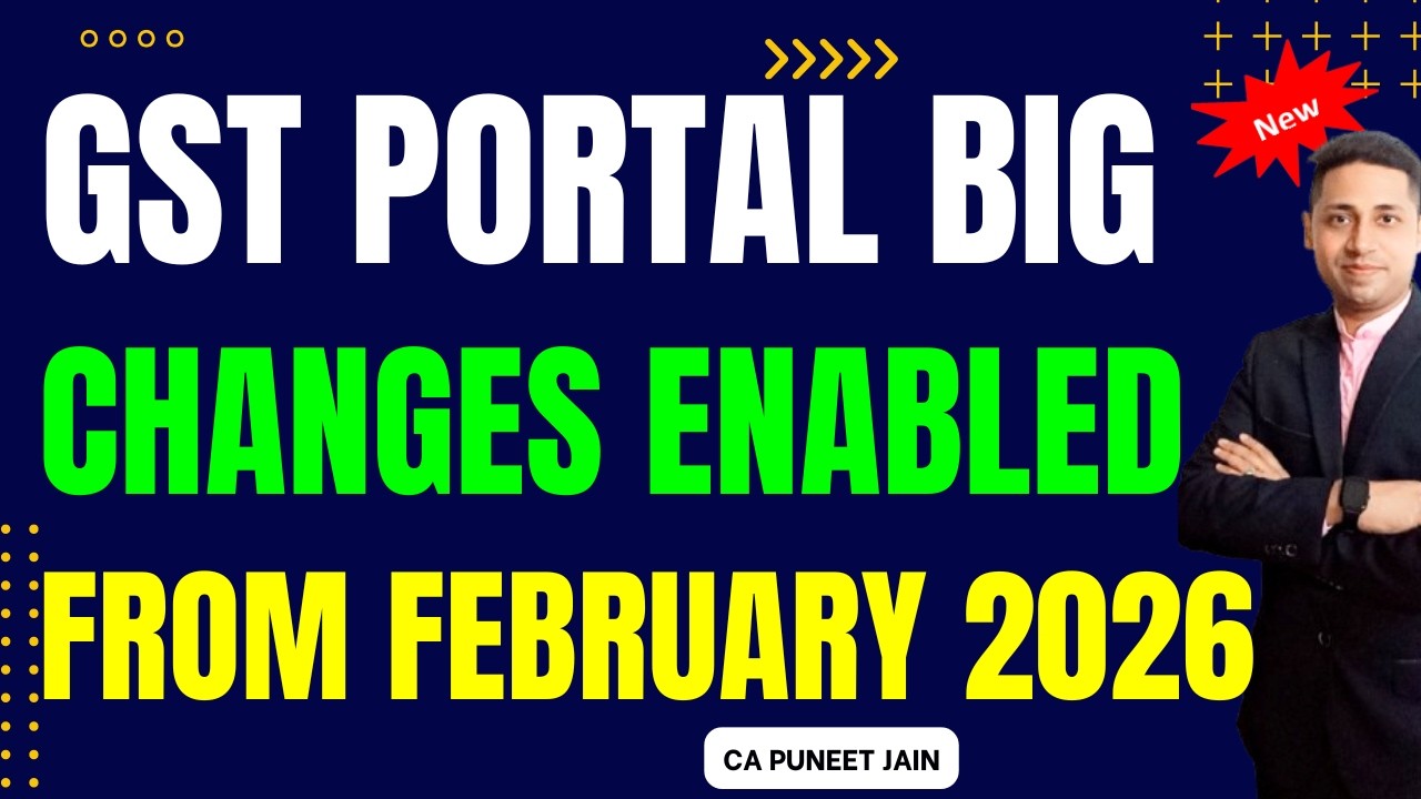 GSt Portal Big Change GST RETURN FILING BIG CHANGE IN PORTAL | GST में हुआ बड़ा बदलाव