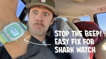 How to Stop the Hourly Beep on My Freestyle Shark Watch