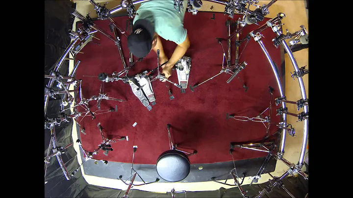 Drum Setup Lapse for Ryan Puckhaber of Dave Matthe