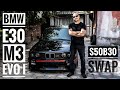 KLASİK | BMW E30 M3 Evo 1 inceleme (S50B30 - S52B32 silindir kapağı Swap)