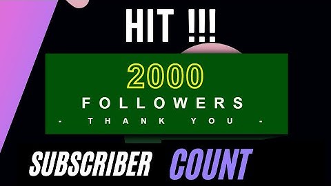 Social Media Followers Count Thank You Post Page With HTML & CSS (Followers/Subscriber Buzz)