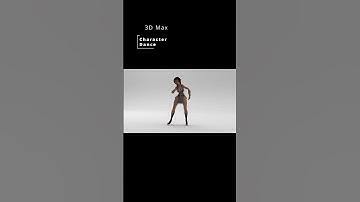3D Max Character Animation #shorts