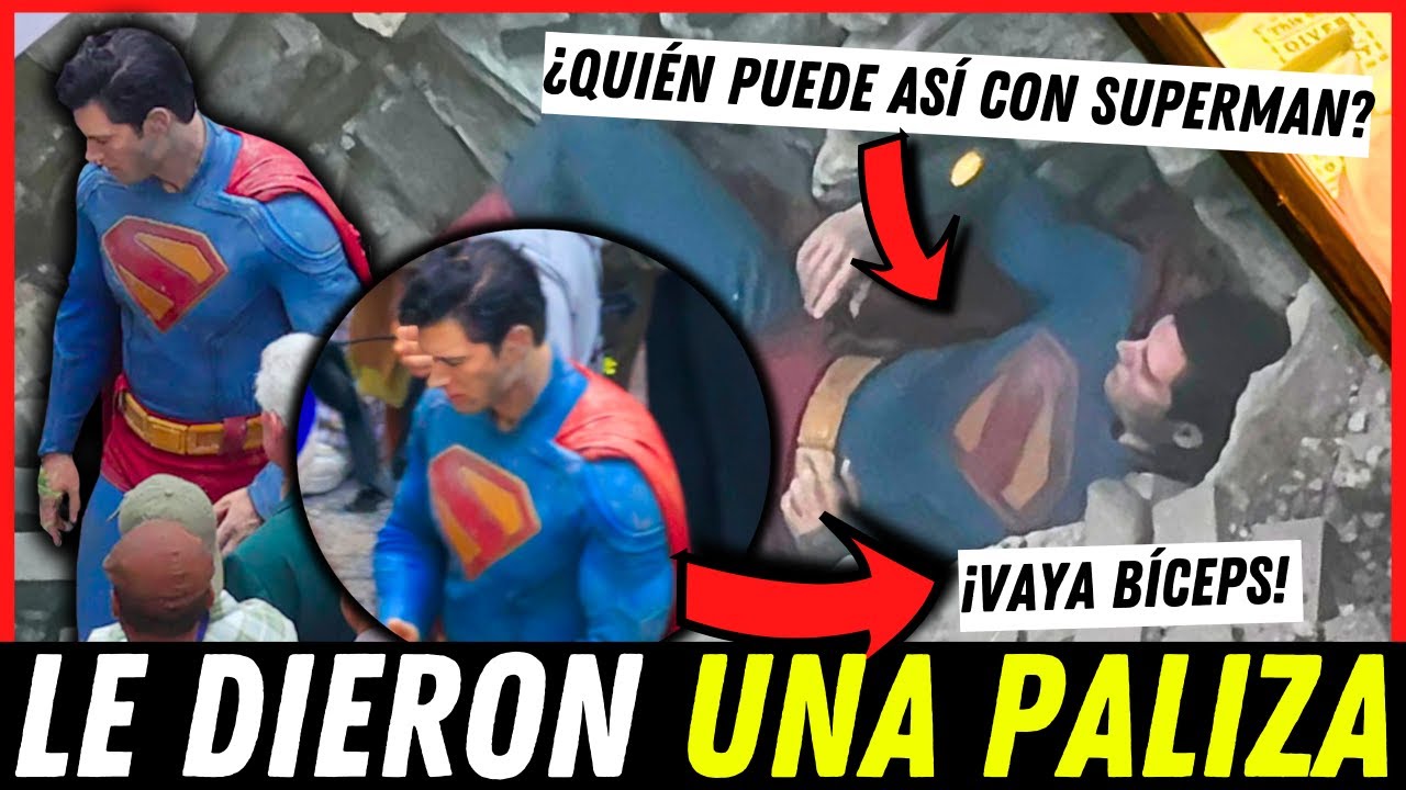 ¿QUIÉN o QUÉ ha golpeado así a SUPERMAN? 👊😱 Metropolis AYUDA a su héroe ...