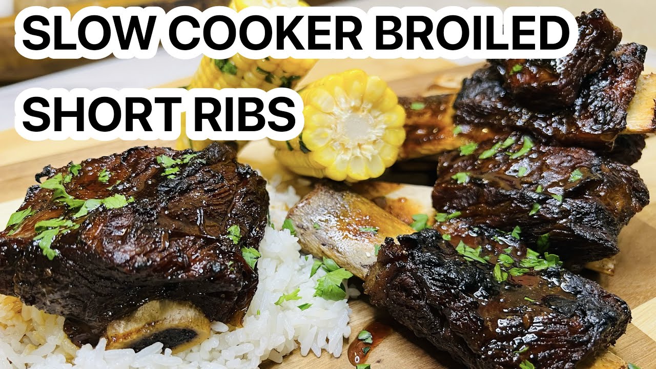 Broiled Rib Tips SLOW COOKER BROILED RIBS | Must Try Dealova's Kitchen - YouTube