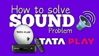 Tata play sound problem @shahaneenterprises #tataplaydth Tata play sound issue screenshot 5