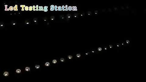 #shorts Automatic LED Bulbs light aging shelf testing machine line and equipment