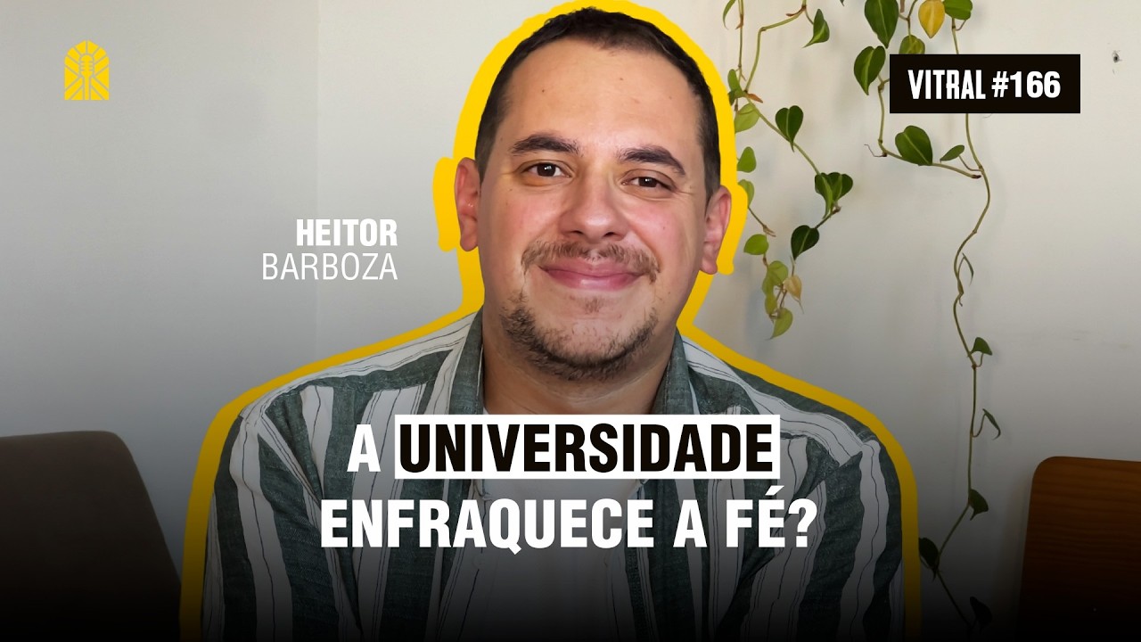 Como viver a FÉ na UNIVERSIDADE? | ABU e MISSÃO 2026 Amanhar - Vitral Podcast #166