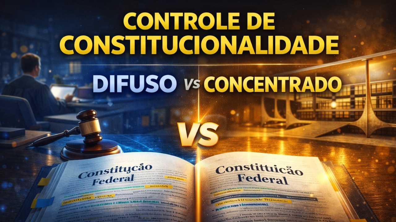 Controle de Constitucionalidade | Resumo em 5 Mintos - Direito Constitucional.