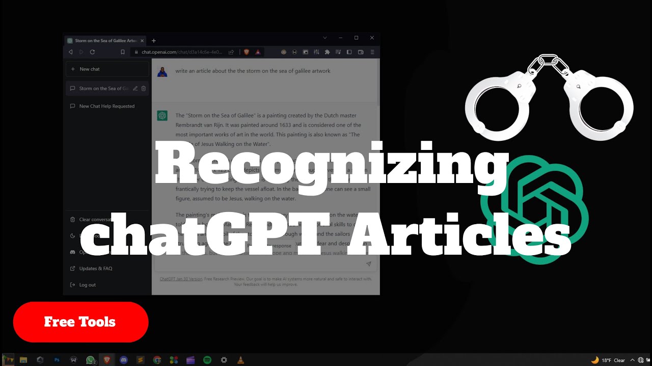 How to Tell if an Article was Written by chatGPT - 2 Ways - YouTube