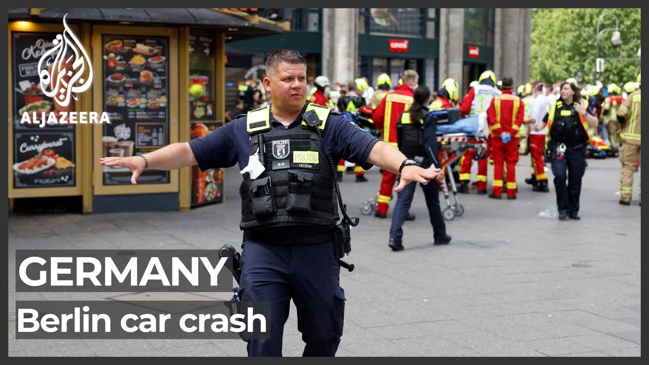 مقتل شخص واحد على الأقل في حادث دهس سيارة لحشد من الناس في برلين