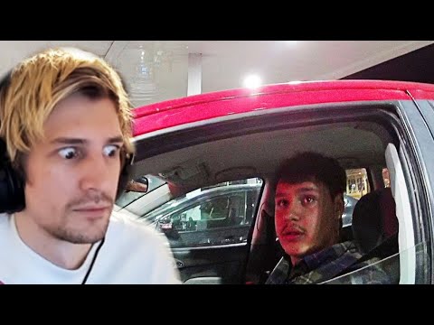 Man Intentionally Crashes into Lake During Police Chase | xQc Reacts