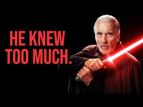 The Real Reason Palpatine REFUSED to Fully Train Dooku