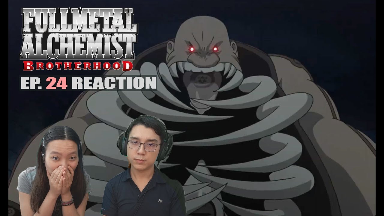 Fullmetal Alchemist: Brotherhood | Episode 24 REACTION | "Inside the Belly"