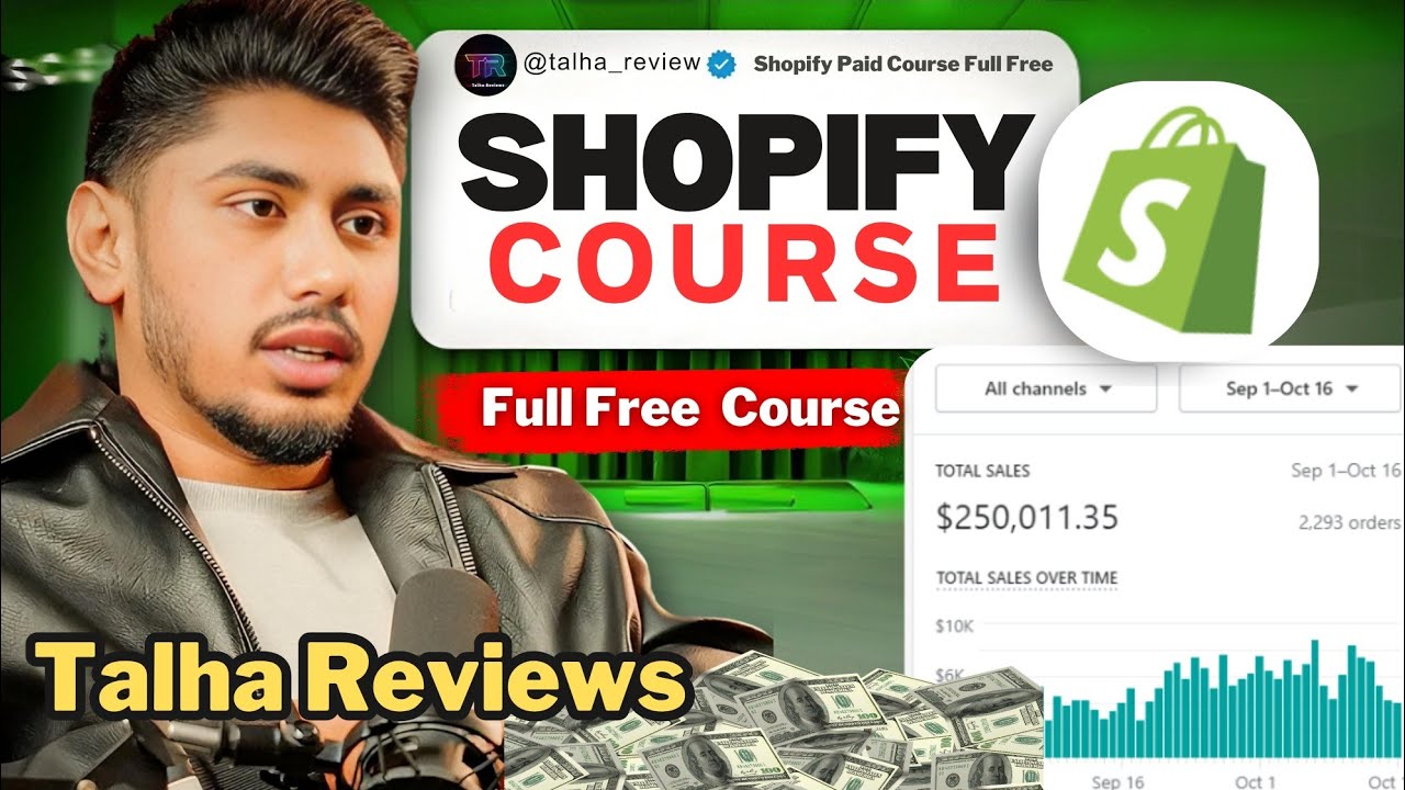 Shopify Full Course 2025: Talha Reviews Shopify Full Course - Shopify ...