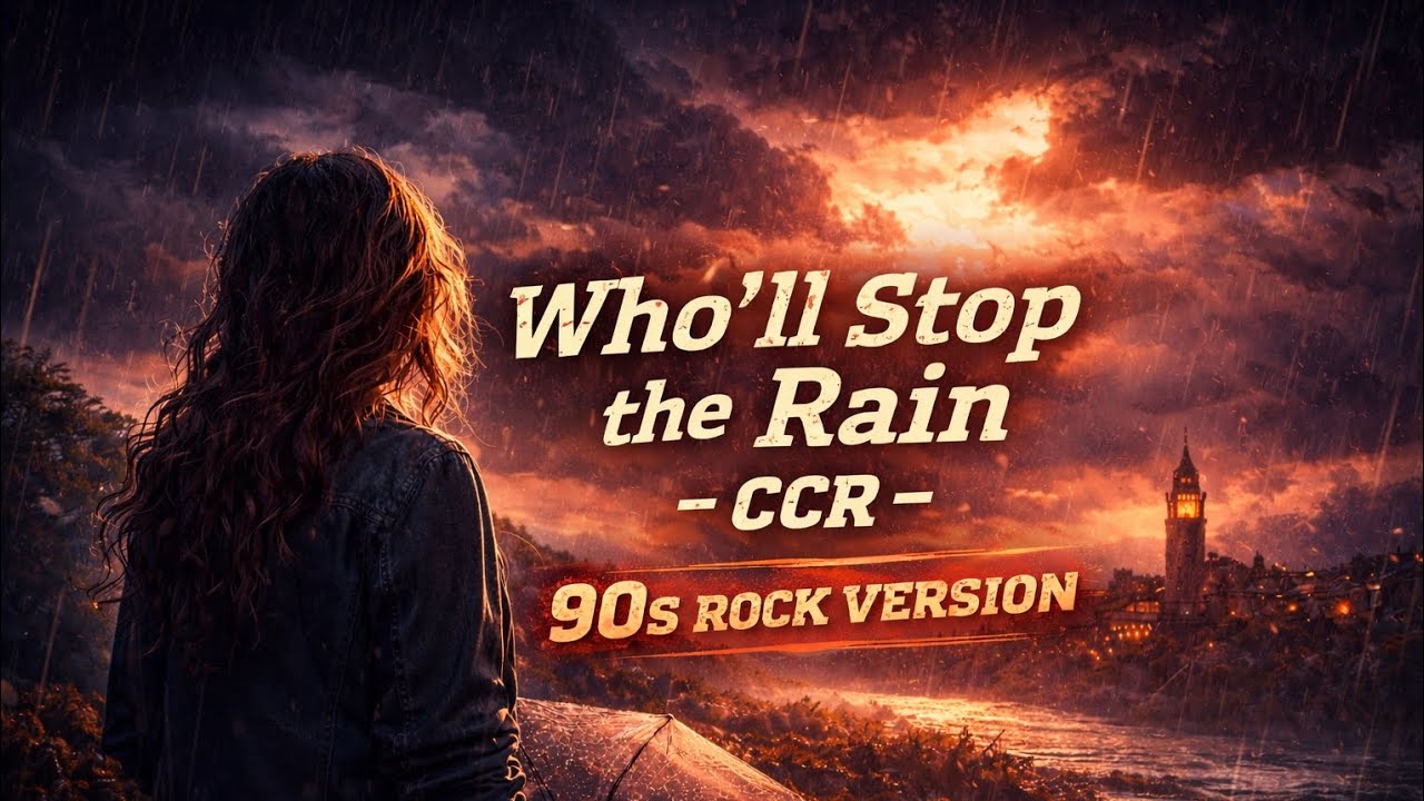 CCR~Who'll Stop the Rain || 90's Rock Version