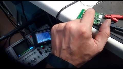 Tektronix 491 versus Arinst spectrum analyzer @433 Mhz Keyfob