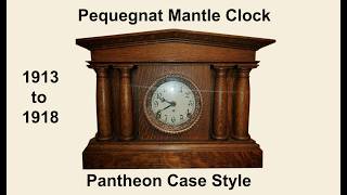 Pequegnat mantle clock for Brandt from Canada # 157