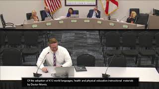 June 23, 2026: School Board Workshop