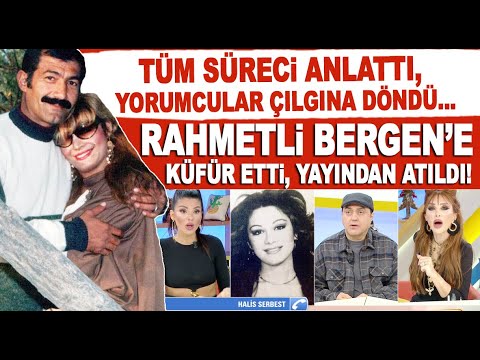 Bergen'e hakaret etti, yayından atıldı! Halis Serbest'in canlı yayında söyledikleri şaşkına çevirdi!