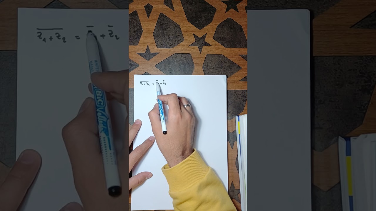 les nombres complexes part 1 || la forme algébrique et le conjugué