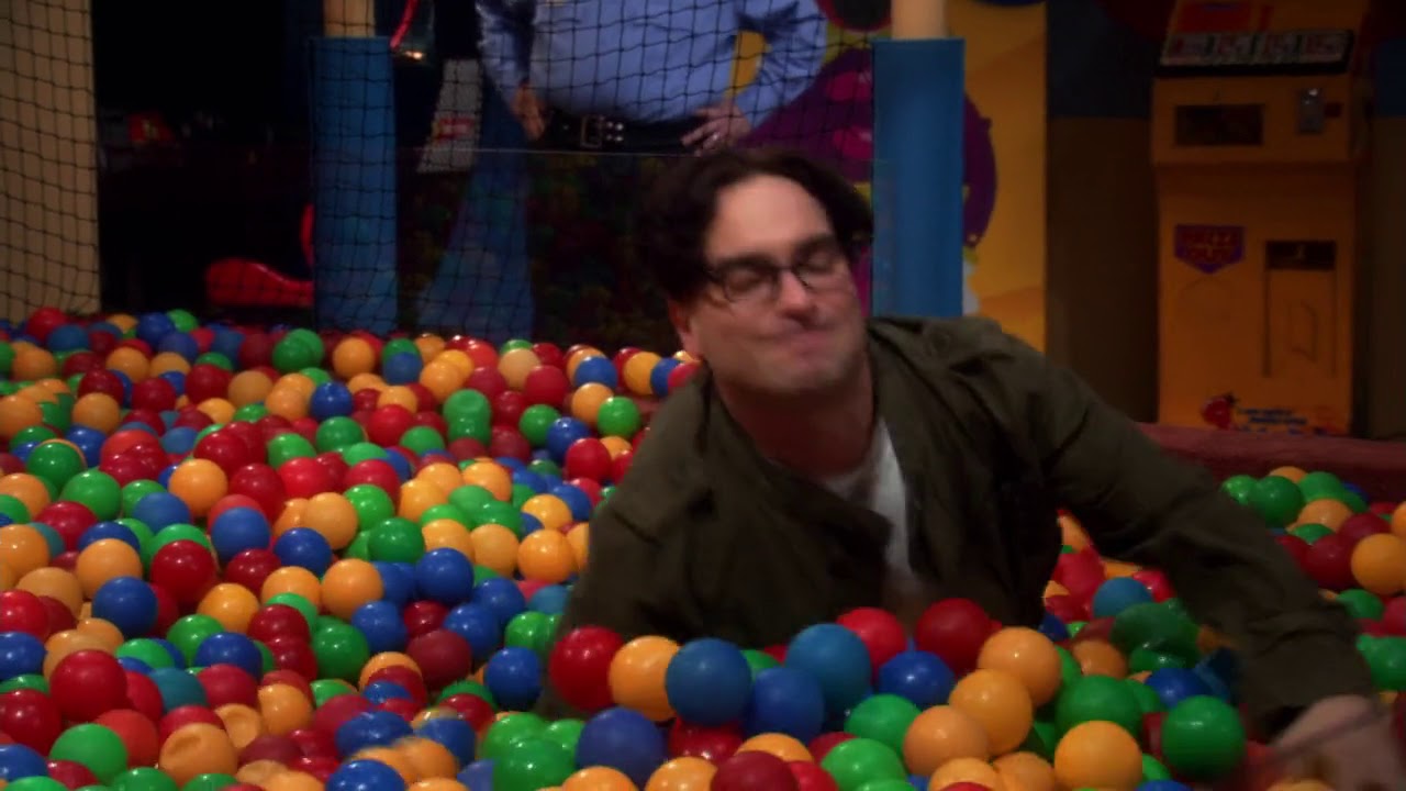 Sheldon Cooper's ball pit [bazinga!] [2] - YouTube