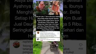 Bocah 7 Tahun Hidup Sendiri Jual Daun Pisang Demi Makan! | Hidup Sendiri | Jual Daun Pisang #shorts